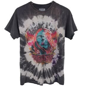 Boxset Mens Respect Her Protect Her T-Shirt M Tie Dye Crew Short Sleeve Pullover